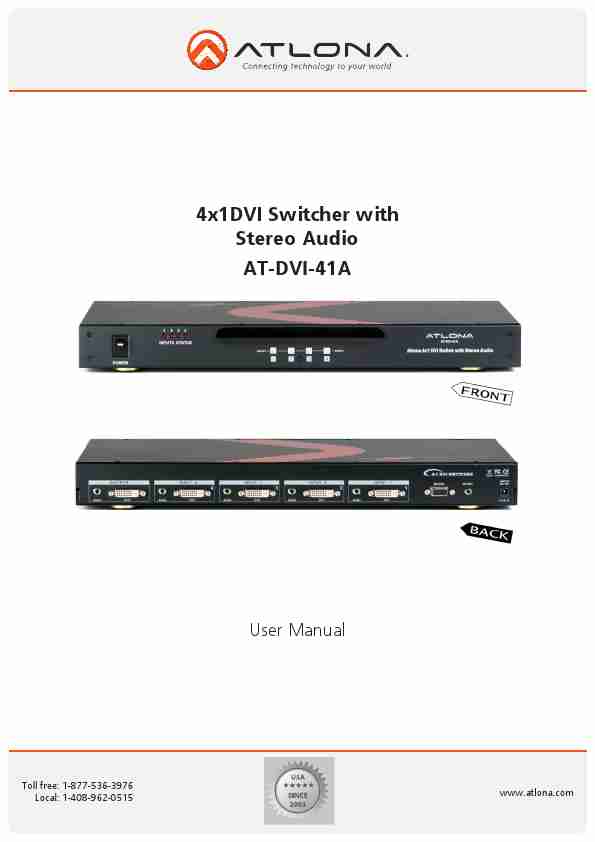 Atlona TV Antenna AT-DVI-41A-page_pdf